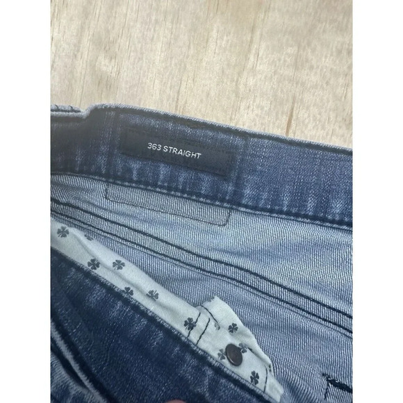 Lucky Brand Jeans 363 Vintage Straight Mens 40 X 30 Blue Denim - Picture 2 of 7